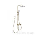 Brushed Gold Stainless Steel Shower Faucet